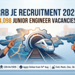 RRB JE Recruitment 2026