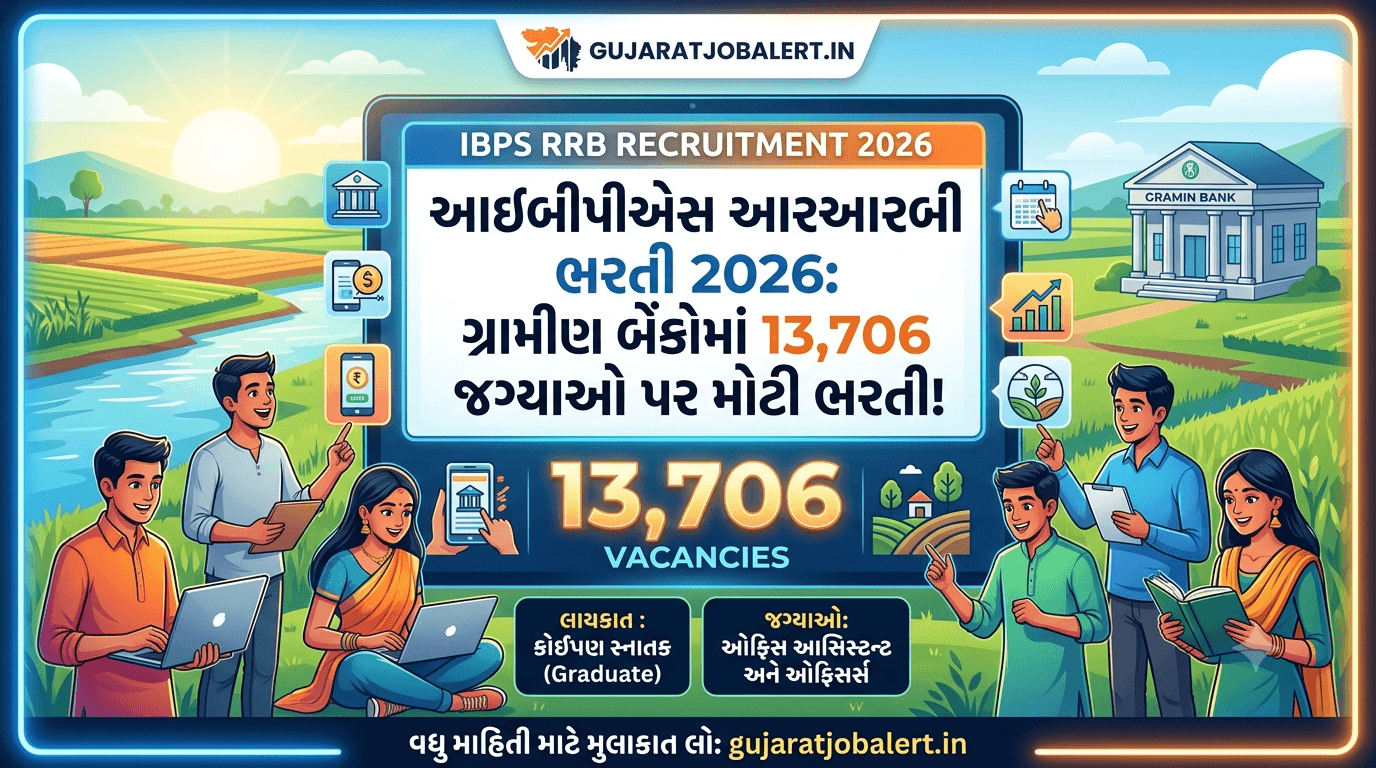 IBPS RRB Recruitment 2026: ગ્રામીણ બેંકોમાં 13706 ભરતી