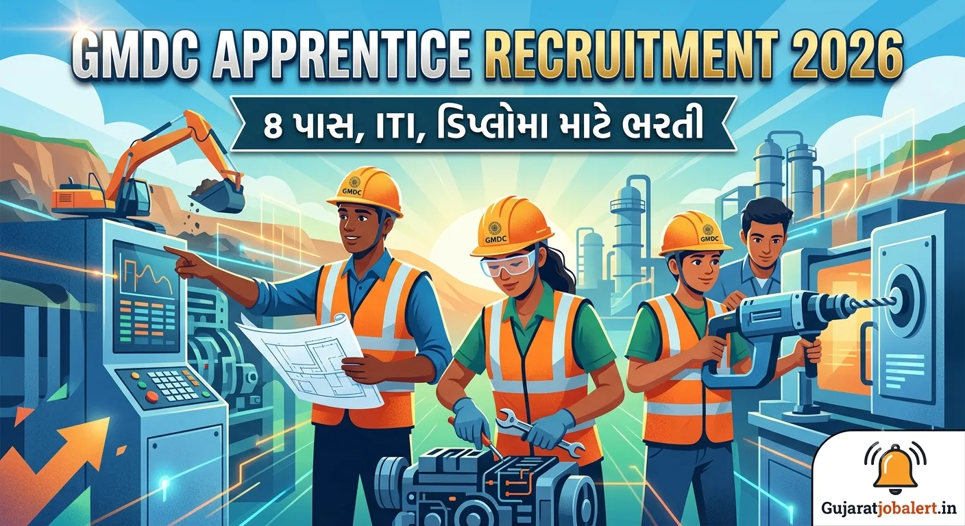 GMDC Apprentice Recruitment 2026