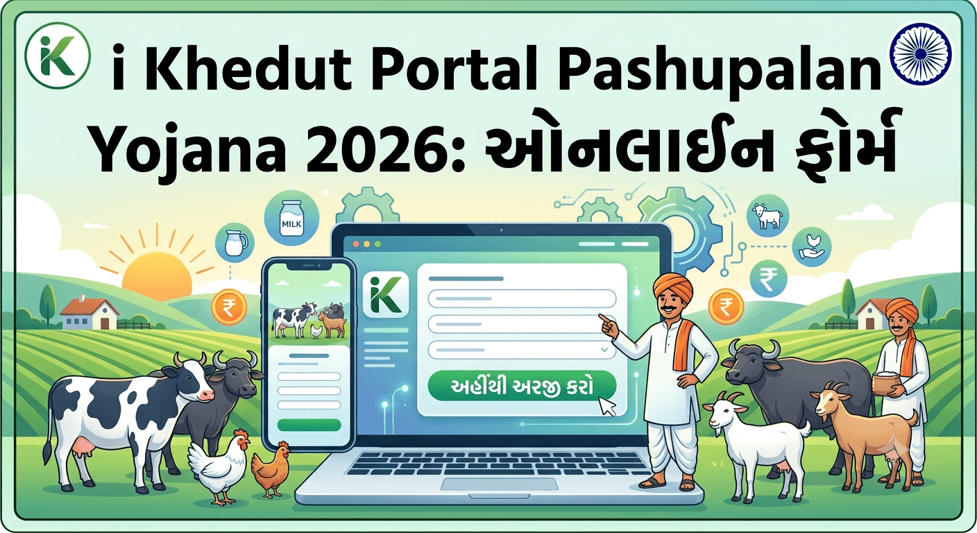 i Khedut Portal Pashupalan Yojana 2026: ઓનલાઈન ફોર્મ
